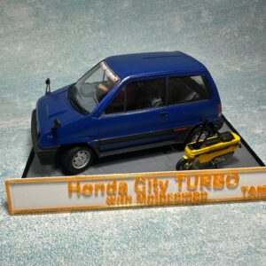 Honda City Turbo con Motocompo – Kit statico Tamiya 1/24